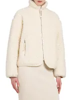 Cotton Fleece Sherpa Jacket