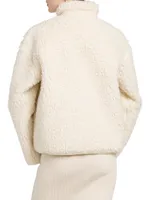 Cotton Fleece Sherpa Jacket