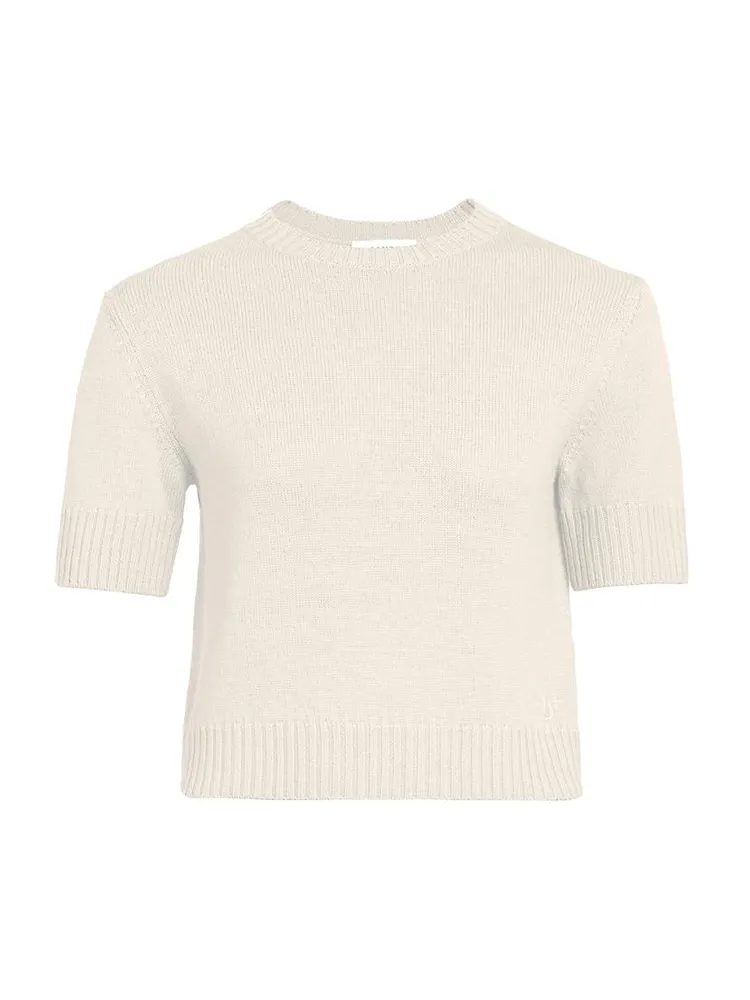 Cropped Wool Sweater