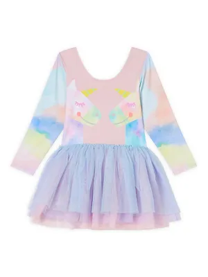 Little Girl's & Unicorn Tulle Dress
