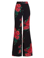 Seville Rose Slim Aarons Pants