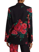 Seville Rose Double-Breasted Jacket