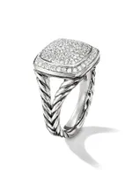 Albion® Ring with Pavé Diamonds