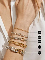 DY Madison Chain Bracelet 18K Yellow Gold