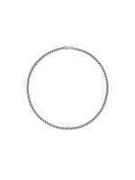 Box Chain Necklace Sterling Silver