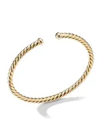 Precious Cable Petite Bracelet 18K Yellow Gold