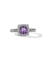 Petite Chatelaine® Pavé Bezel Ring with Diamonds