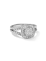 Petite Albion Ring With Diamonds