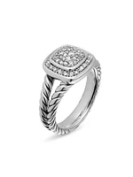 Petite Albion Ring With Diamonds