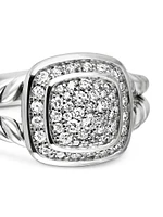 Petite Albion Ring With Diamonds