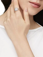 Petite Albion Ring With Diamonds