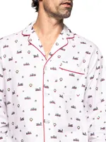 Arctic Express Graphic Pajamas