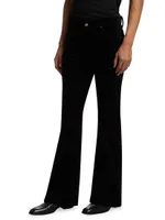 Jimmy High Low Corduroy Flare Jeans