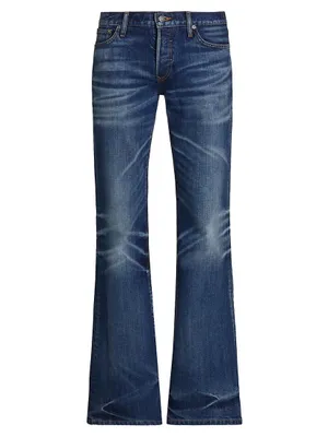 Jimmy Crispy Rigid Flare Jeans