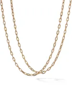 DY Madison Chain Necklace 18K Yellow Gold