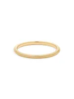 Micaela 14K Yellow Gold Rope Ring