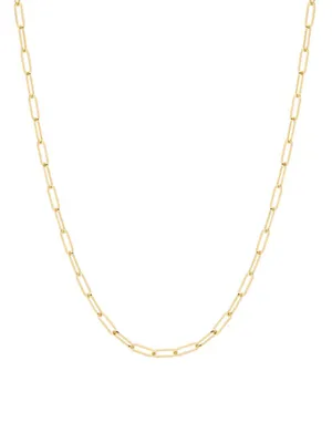 Colette Mini 14K Yellow Gold Chain Necklace