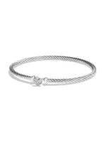 Cable Collectibles Heart Bracelet With Diamonds