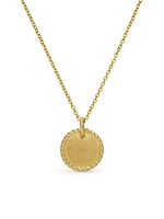 Cable Collectibles Moon And Stars 18K Gold & Diamond Necklace