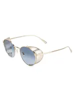 Cesarino 50MM Round Sunglasses