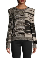 Mixed Musings Cotton-Blend Sweater