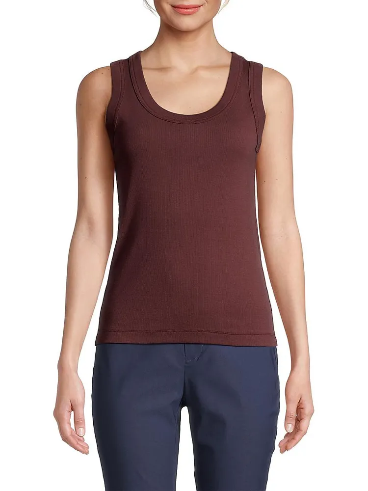 Perfect Knit Scoopneck Tank