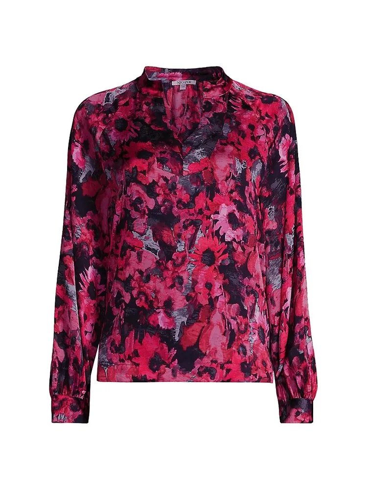 Glowing Garden Floral Top