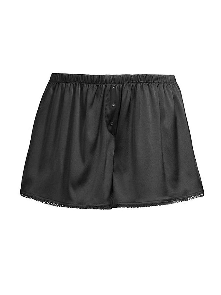 Taormina Silk Gigi Elasticized Shorts