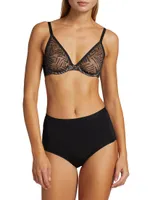 Graphic Allure Molded Mesh Underwire Bra