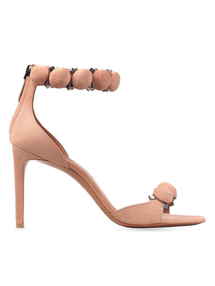 La Bombe 90MM Suede Sandals