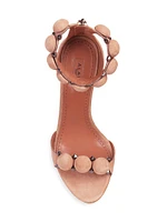 La Bombe 90MM Suede Sandals