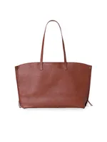 Medium Ai Woven Leather & Fringe Shoulder Bag