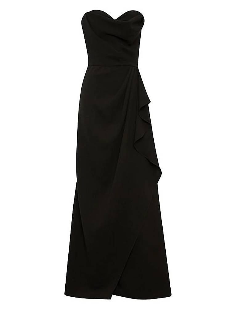 Keelan Strapless Bustier Midi-Dress