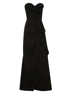 Keelan Strapless Bustier Midi-Dress