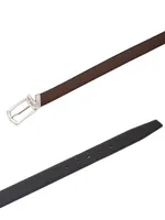 Reversible Saffiano Leather Belt