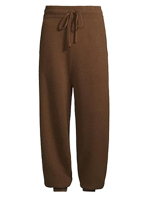 WHOLEGARMENT Cashmere-Blend Jogger Pants