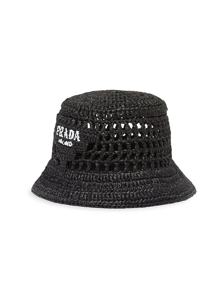 Raffia Bucket Hat