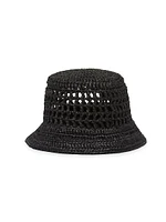 Raffia Bucket Hat