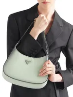 Cleo Brushed Leather Shoulder Bag