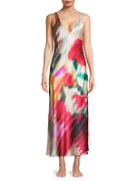 Melisande Silk Slip Maxi Dress