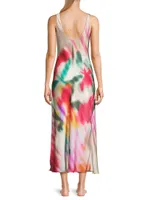 Melisande Silk Slip Maxi Dress