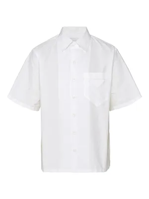 Short-Sleeved Cotton Shirt