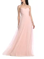 Vernen Sleeveless Pleated Gown