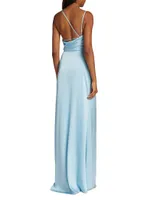 Van One-Shoulder Mermaid Gown