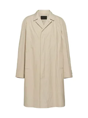 Cotton-Blend Overcoat