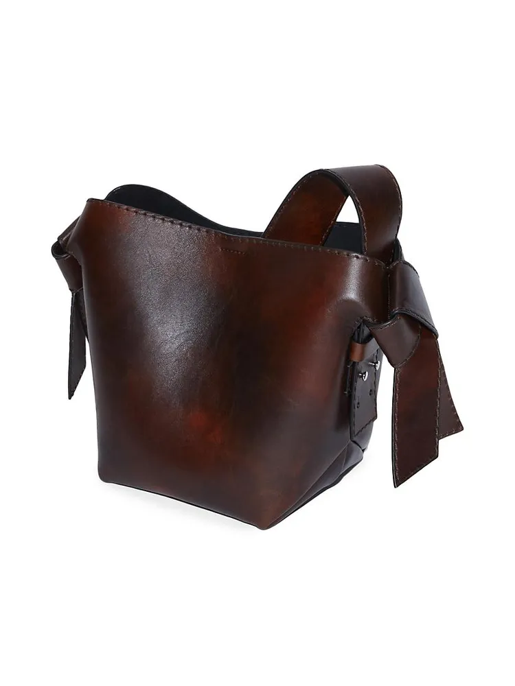 Mini Musubi Leather Shoulder Bag