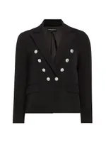 Delilah Crepe Blazer