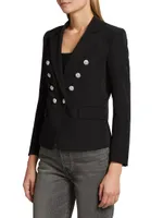 Delilah Crepe Blazer