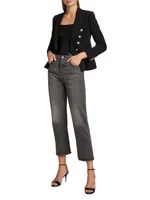 Delilah Crepe Blazer