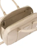 Medium Antique Nappa Leather Top Handle Bag